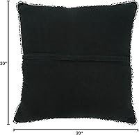 Vista 4 de SARO LIFESTYLE Almohada de diseño Pom Pom con relleno de plumón