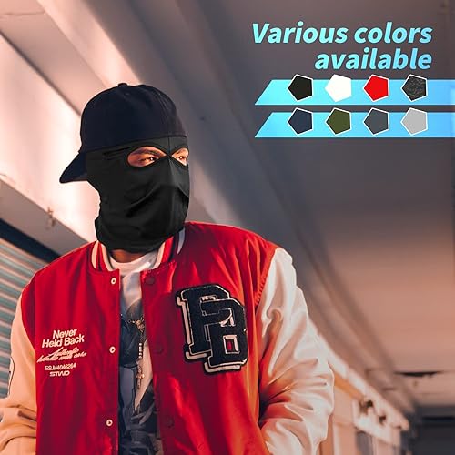 Miniatura 2 de YESLIFE Ski Mask, Balaclava Face Mask for Boys and Girls Cosplay Costume Accessory for Halloween Party