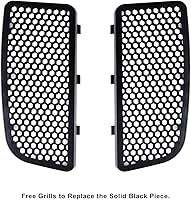 Vista 9 de Moto Onfire River Rock Gray (brillante) carenados inferiores aptos para H-D Touring Street Road King Glide FLTR 2014-2023, kits de calentadores