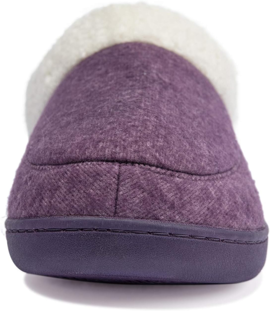 NewDenBer Women's Cozy Memory Foam Slippers Soft Fleece Lined Slip on Indoor Outdoor House Shoes - Image 3