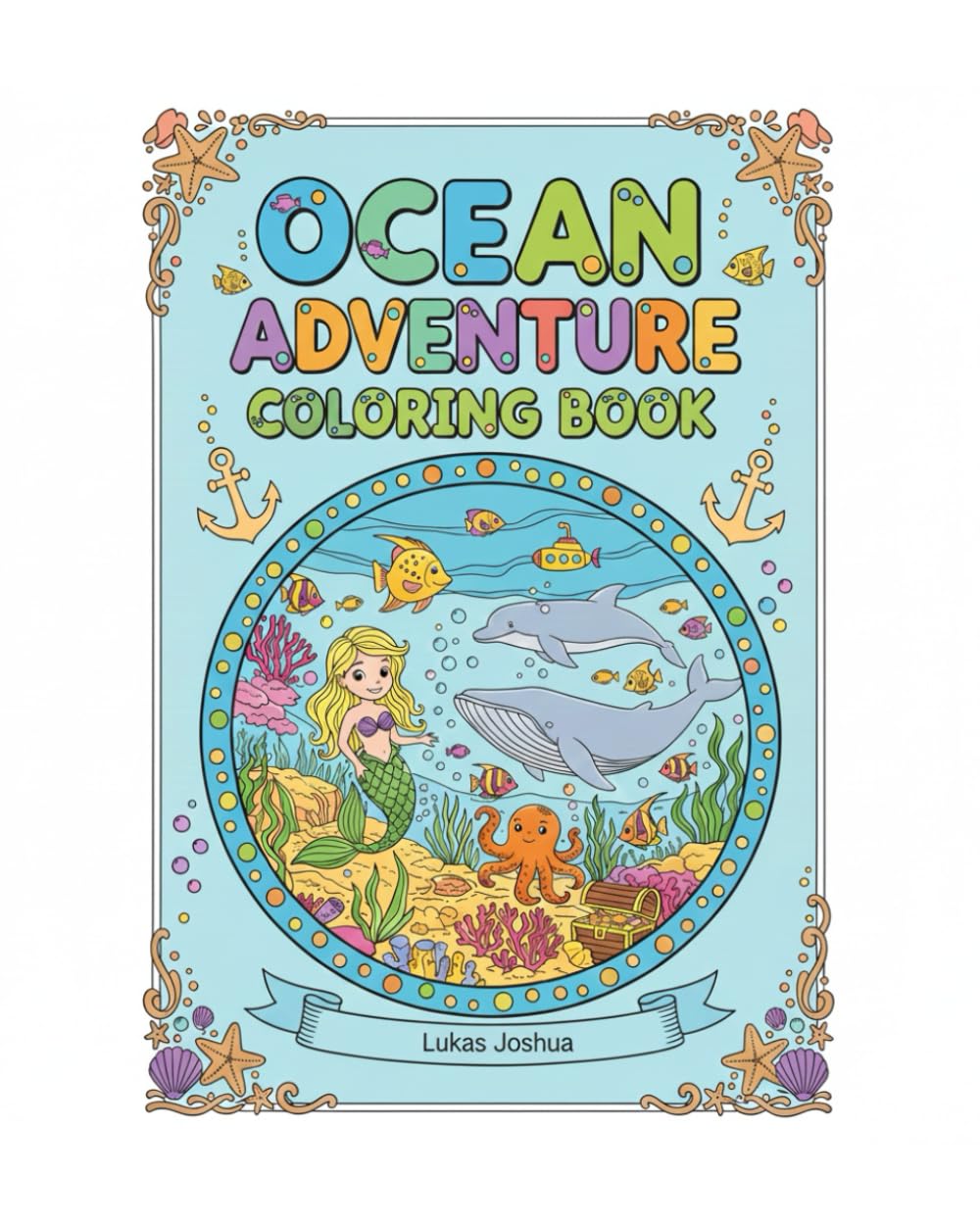 Ocean Adventure: Coloring Book