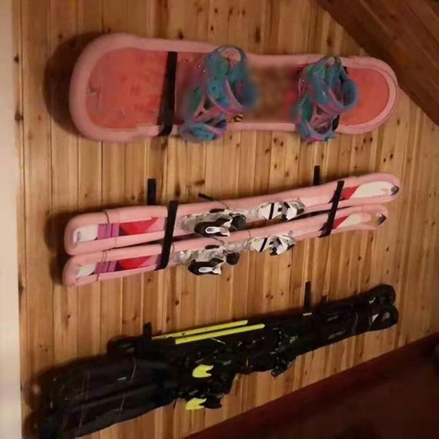 Skateboard Rack,Surfboard Wall Hook,RackIron Ski Display Stand,Can be Stored Safely Beautiful and Elegant