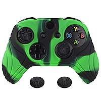 Vista 9 de playvital Samurai Edition - Funda de silicona con agarre antideslizante para Xbox One X/S, funda protectora ergonómica de goma suave para Xbox One