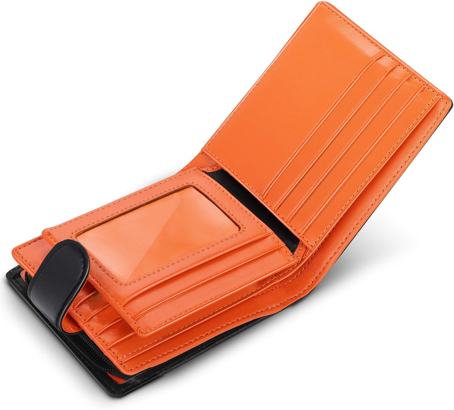 Portafoglio per carte di credito con finestra id