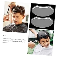 Vista 9 de 60pcs Hair Cutting for Boy Girl Transparent Visors for Hair Salon Makeup and Shower Use Prevents Eyes