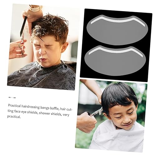 Miniatura 9 de 60pcs Hair Cutting for Boy Girl Transparent Visors for Hair Salon Makeup and Shower Use Prevents Eyes