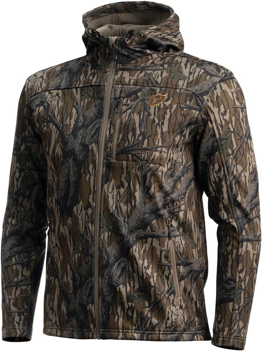 SCENTBLOCKER Shield Series Silentec Midweight Jacket, Camo Hunting Clothes for Men