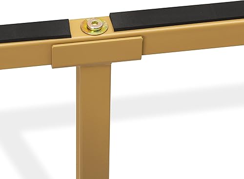 Miniatura 13 de East West Furniture DNP-23-F - Base de cama de plataforma de tamaño matrimonial con 4 patas de madera maciza y 2 patas centrales adicionales,