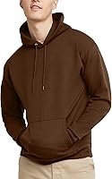 Vista 27 de Hanes EcoSmart Hoodie, Midweight Fleece, Pullover Hooded Sweatshirt for Men Negro