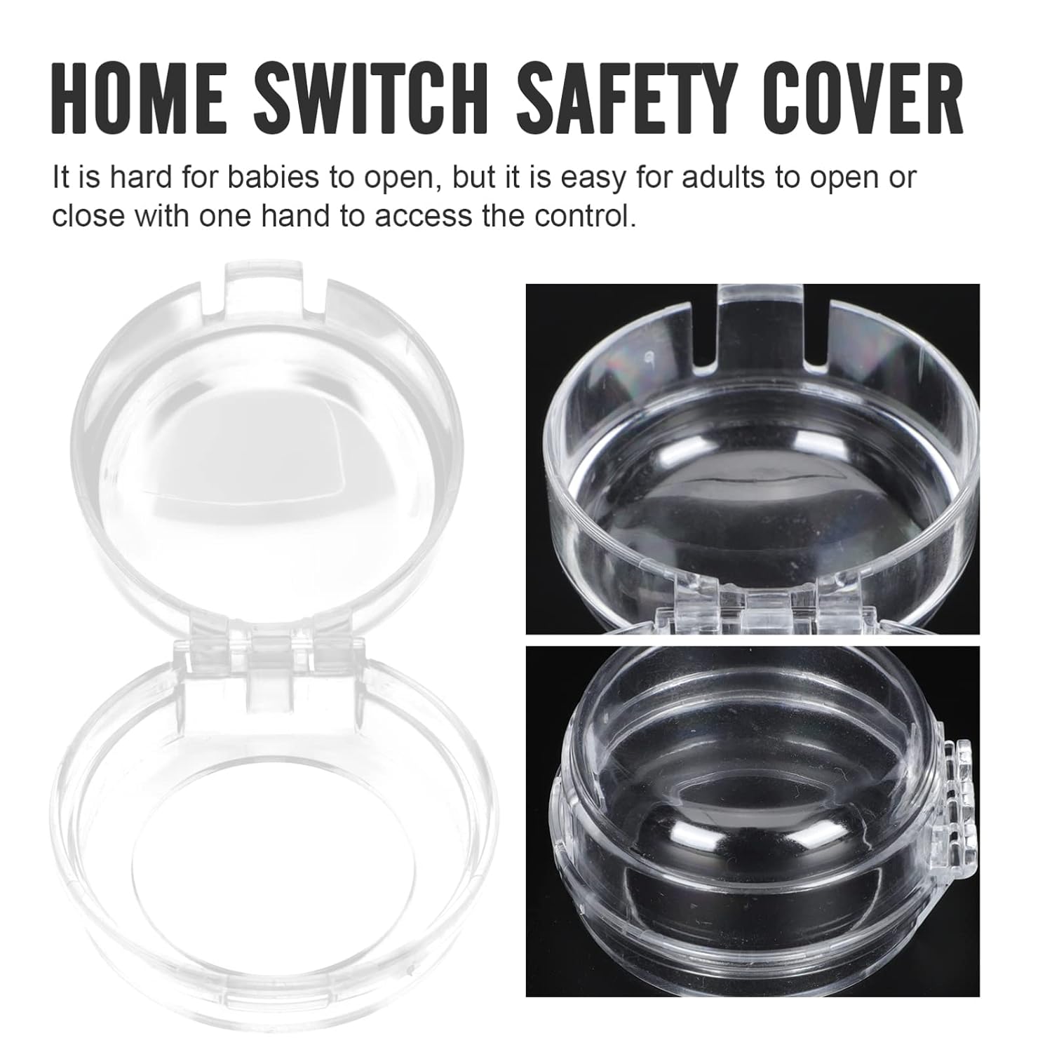 KOMBIUDA 4pcs Gas Stove Knob Covers for Safety Cooker Protectors Easy to Install Compatible Knobs