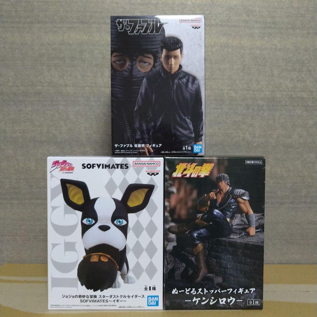 Amazon.co.jp: 匿名配送プライズフィギュア3点セットまとめ売り : ホビー