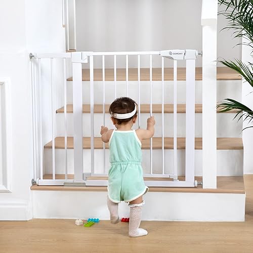 Baby Gate For Bottom Of Stairs With Only One Wall Gate Up Safe