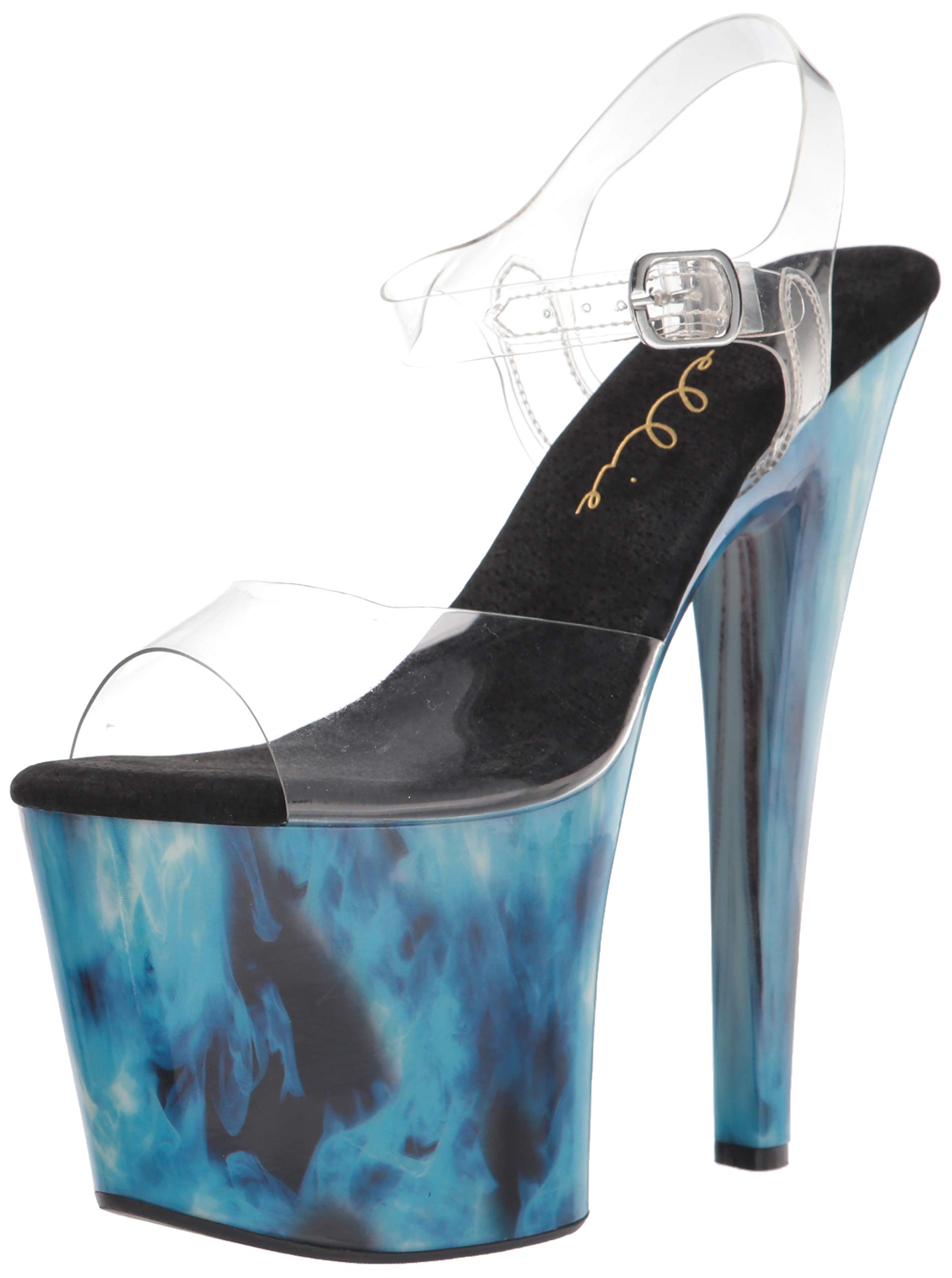 Women's 8" Heel Platform Stiletto Sandal Heeled