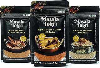 Goan Fish Curry Masala Malvani Meat Curry Masala & Awadhi Biryani Masala 40 g Each