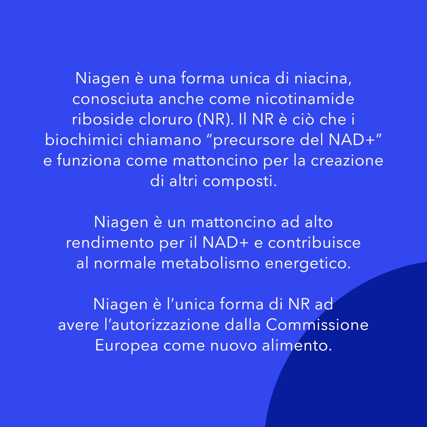 TRU NIAGEN NAD Integratore, Nicotinamide Riboside, Formula Brevettata NR, Per Ridurre Stanchezza e Affaticamento, da 90 compresse, 300 mg per porzione (3 mesi/1 flacone)