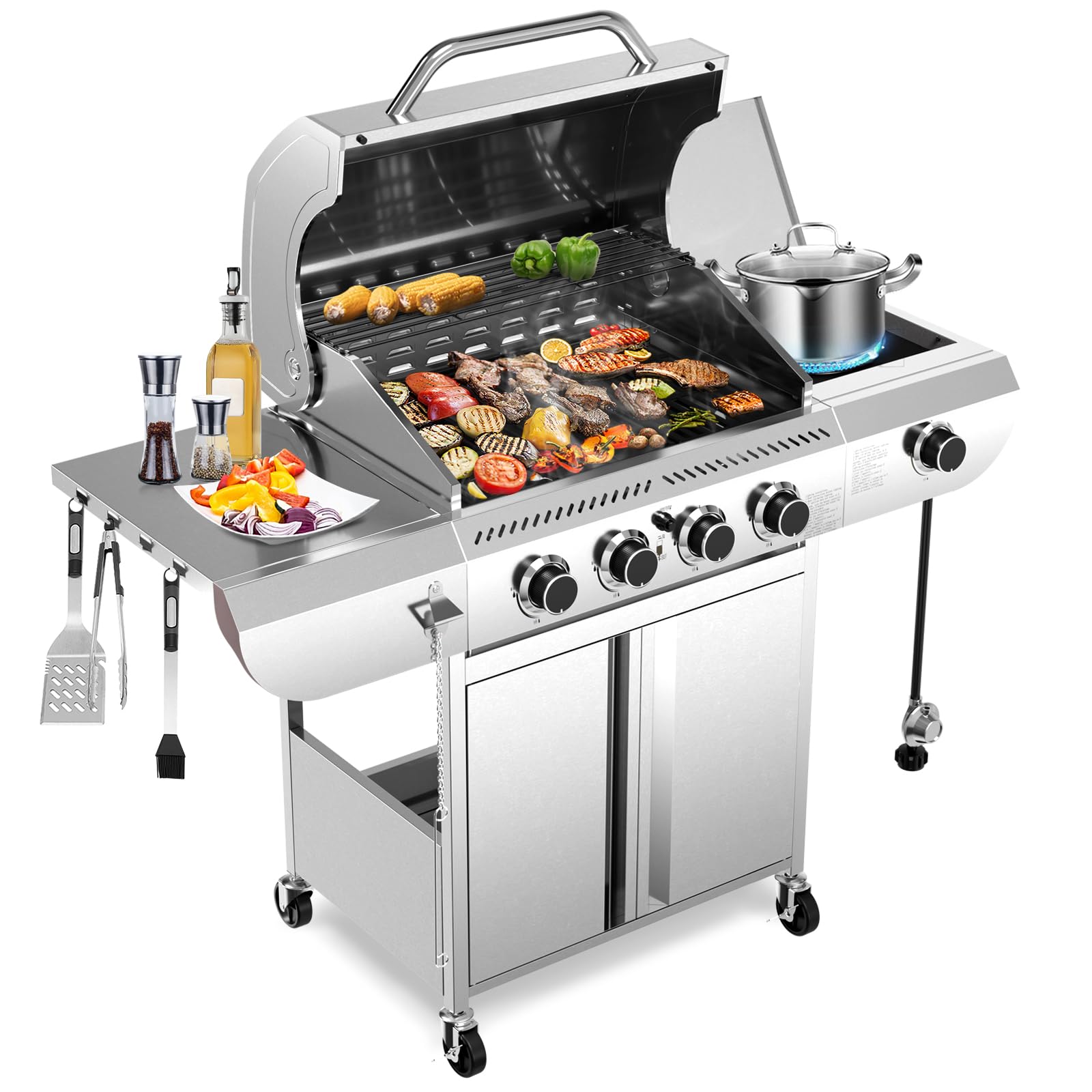 R.W.FLAME 4+1 Burner