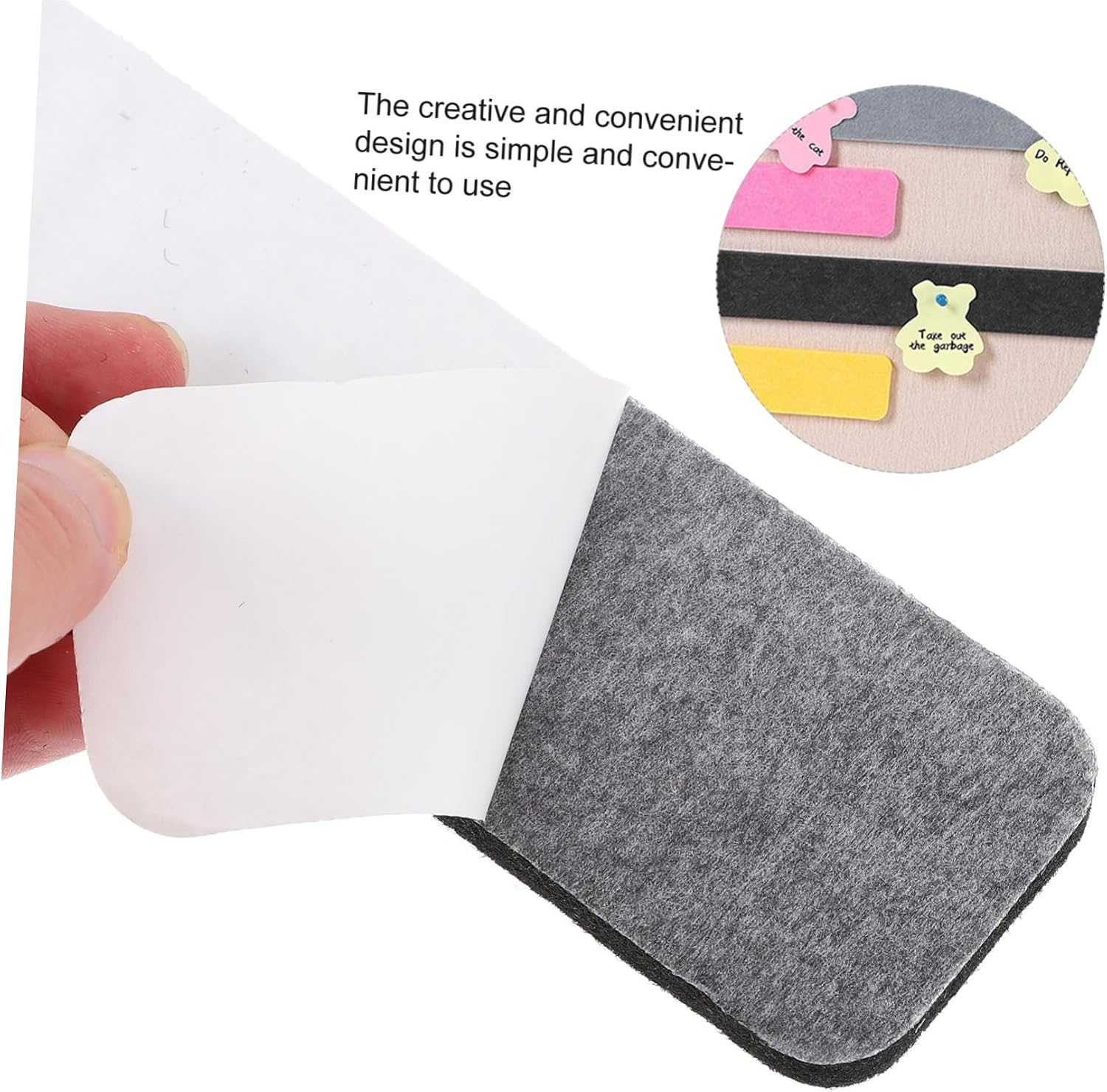 Uonlytech 6pcs Felt Bulletin Board Strips for Walls Bulletins Boards Busy Classroom Decorations Magnet Strips