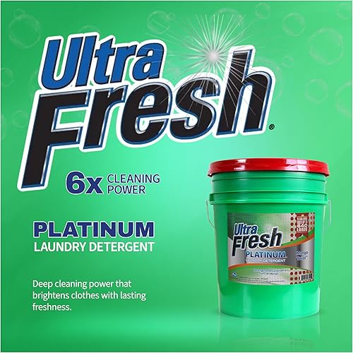 Miniatura 2 de Ultra Fresh Platinum Mango Twist HE Detergente líquido para ropa sucia. Concentrado hace hasta 640 cargas. Comparar con el detergente aroma de mango