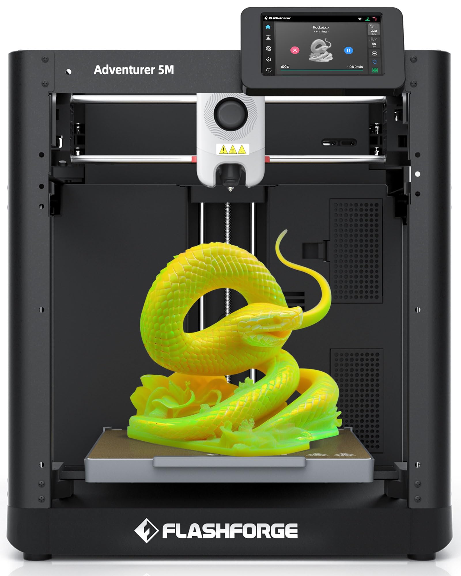 FLASHFORGE Adventurer 5M 3D Printer, 600 mm/s High Speed Printing