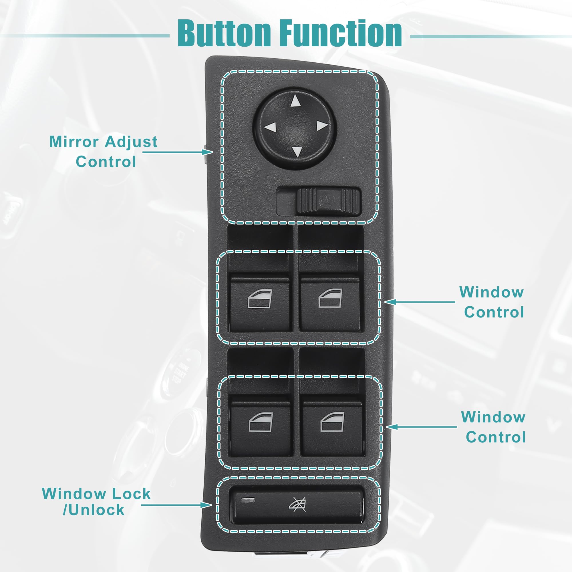 ACROPIX ACROPIX フロント左運転席側マスターパワーウィンドウスイッチ 
