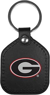 Siskiyou Sports NCAA unisex-adult Leather Square Key Chains