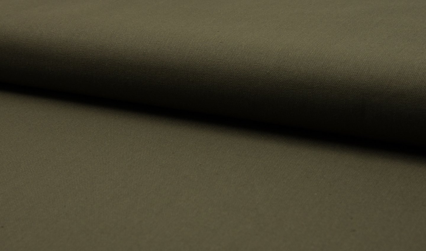 CRS Fur Fabrics Luxury 100% Cotton Heavy Canvas Fabric Craft Material - KHAKI