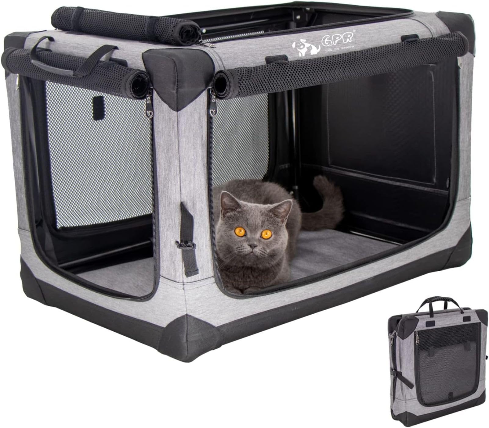 Amazon.co.jp: ペット ソフトクレート *L98*68*68cm ケージ ペット