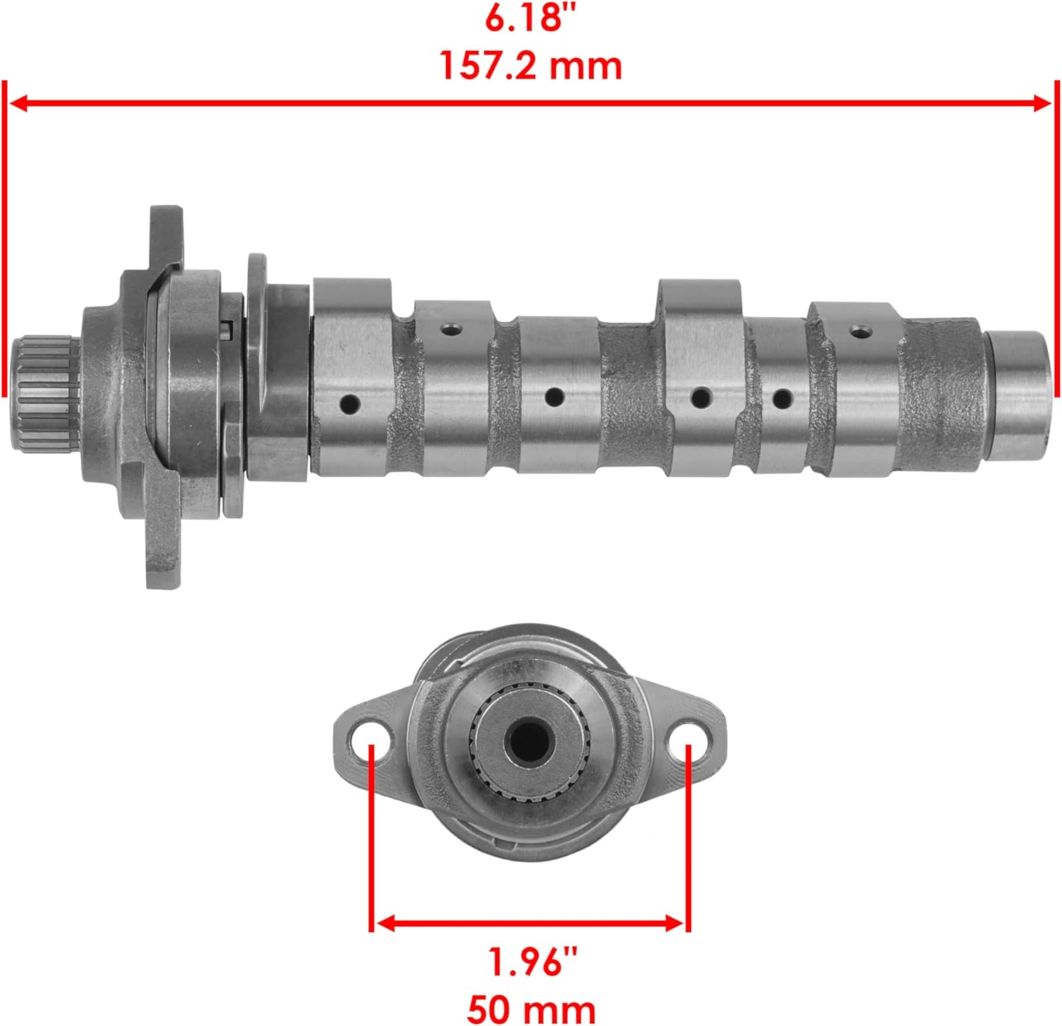 Caltric Engine Camshaft and Valve Rocker Arms Compatible with Honda Sportrax 400 TRX400EX 1999-2007