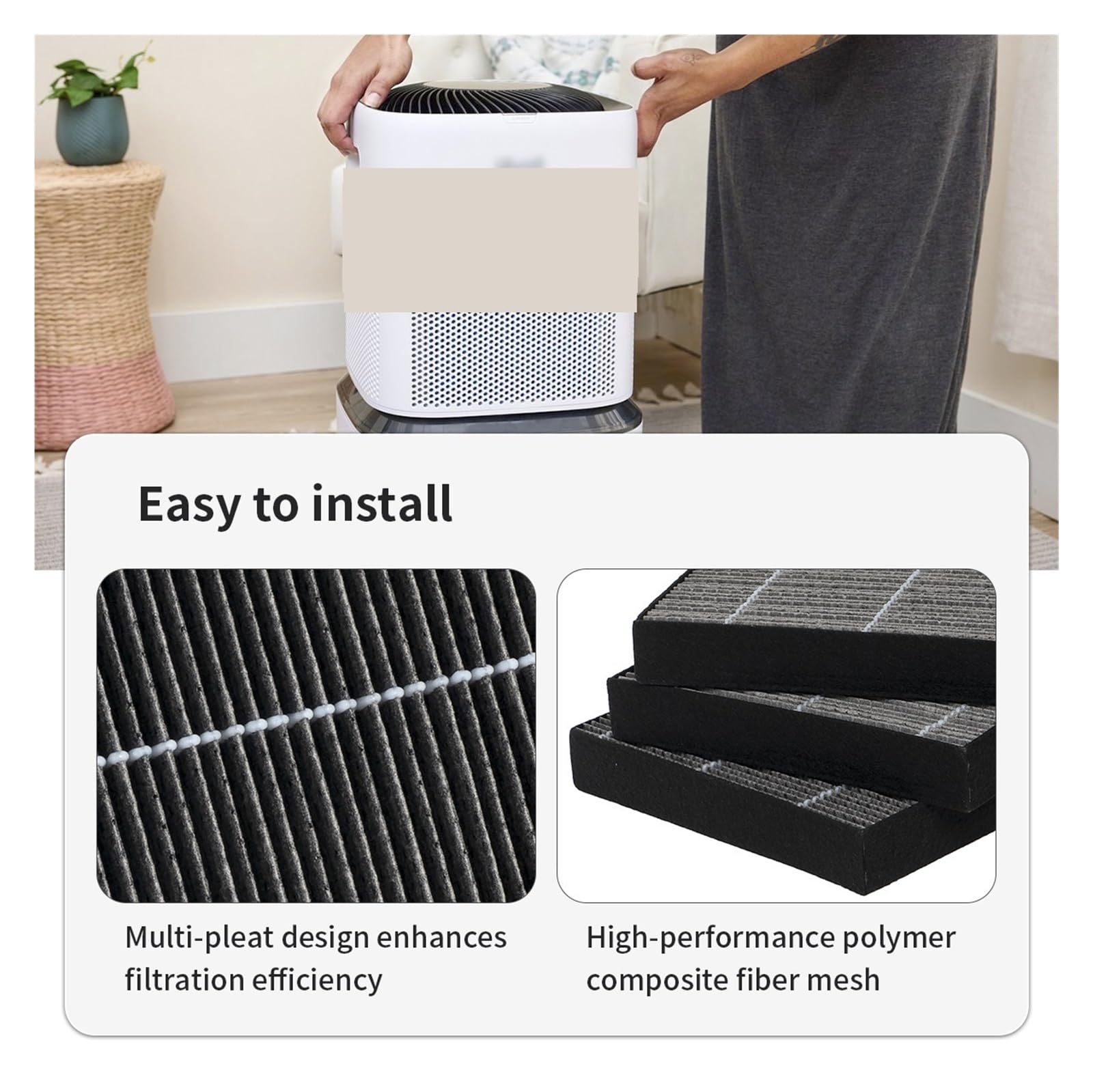 Parti Di Ricambio For Filtro Umidificatore, Compatibile Con LEVOIT, 6000S, Compatibile Con Superior, 6000S Intelligent Evaporative