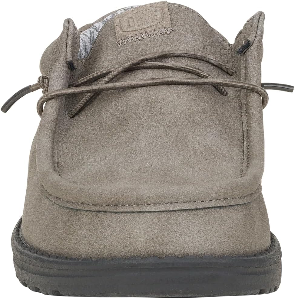 HEYDUDE Wally Classic Grey Size 10, Men’s Shoes, Slip-on Loafers, Comfortable & Light-Weight - Image 5