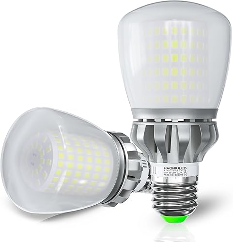 Bombillas LED A19, bombilla LED E26 de 3670 lúmenes, bombilla LED equivalente a 250 W, bombilla blanca fría de 6000 K no regulable, vida útil de 22 disponible en Yaxa Costa Rica