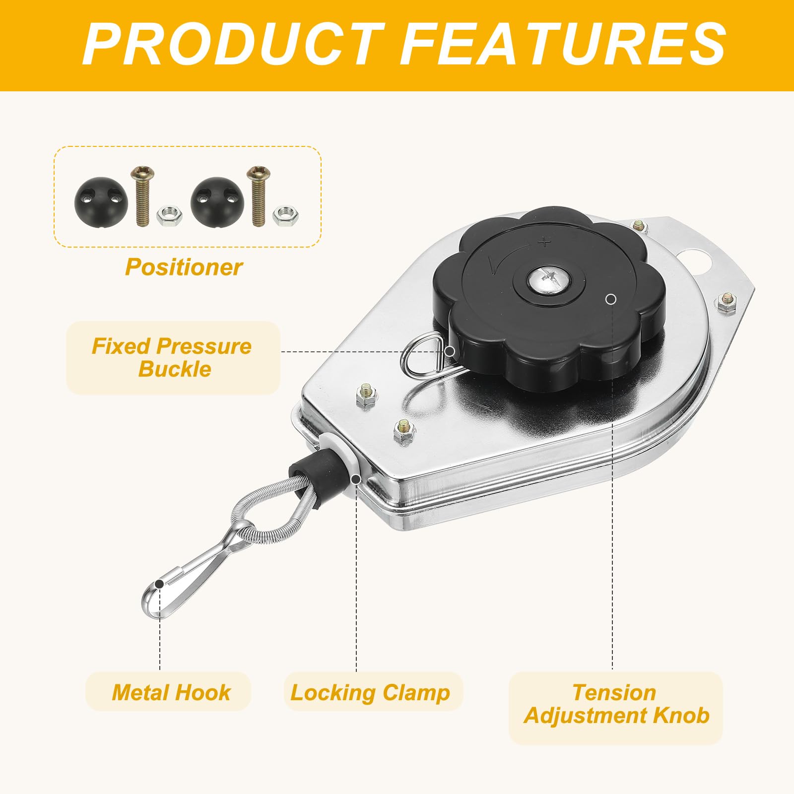 PATIKIL Retractable Spring Balancer - Image 3