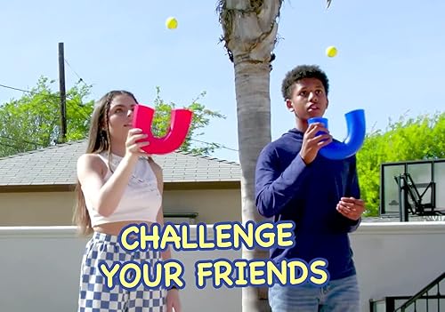 Miniatura 6 de pindaloo - Juego de habilidad con 2 bolas, regalos para niños y adultos, para interiores y exteriores, artículo divertido, desarrolla habilidades