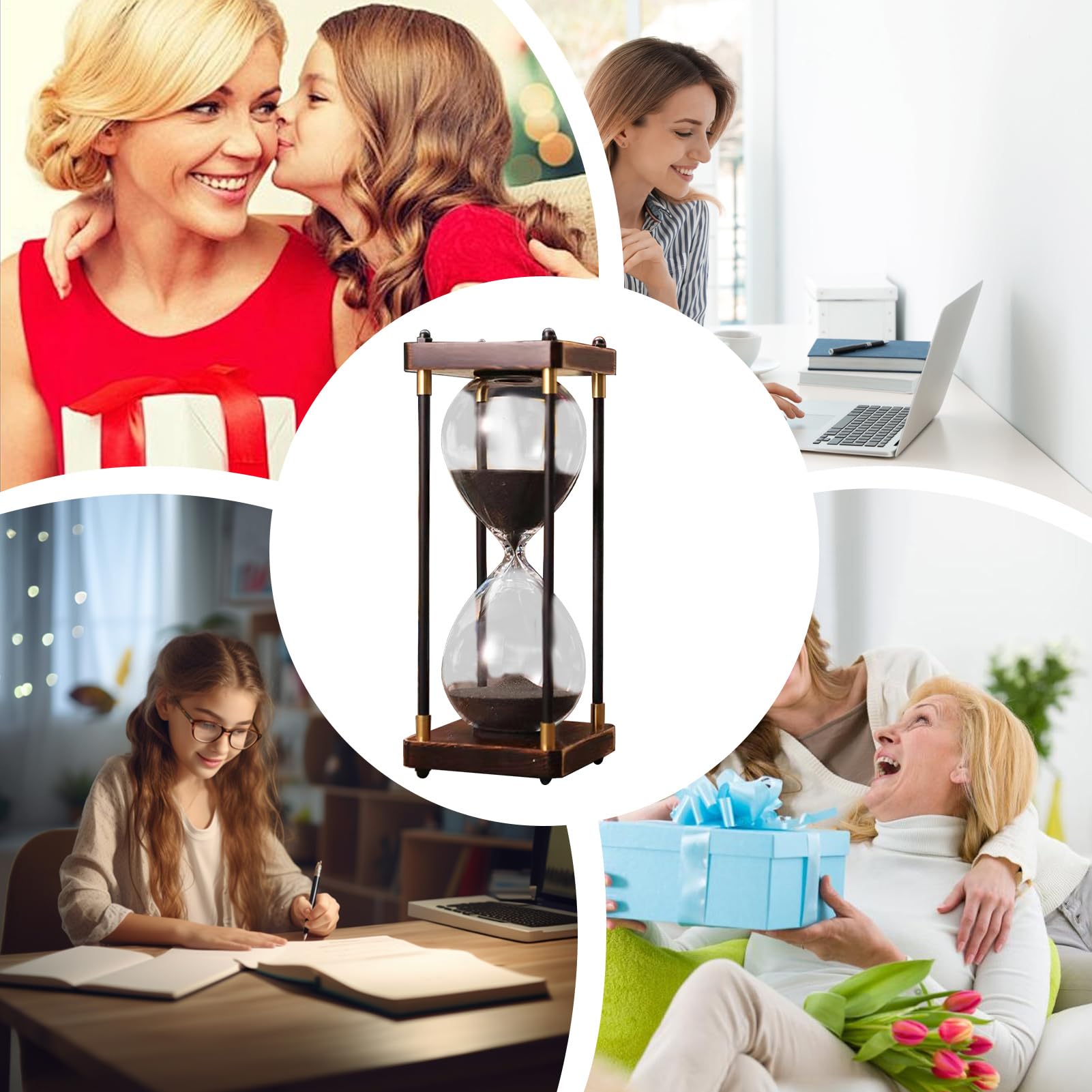 de 60 minutos, decoración de reloj de Temporizador de elegante