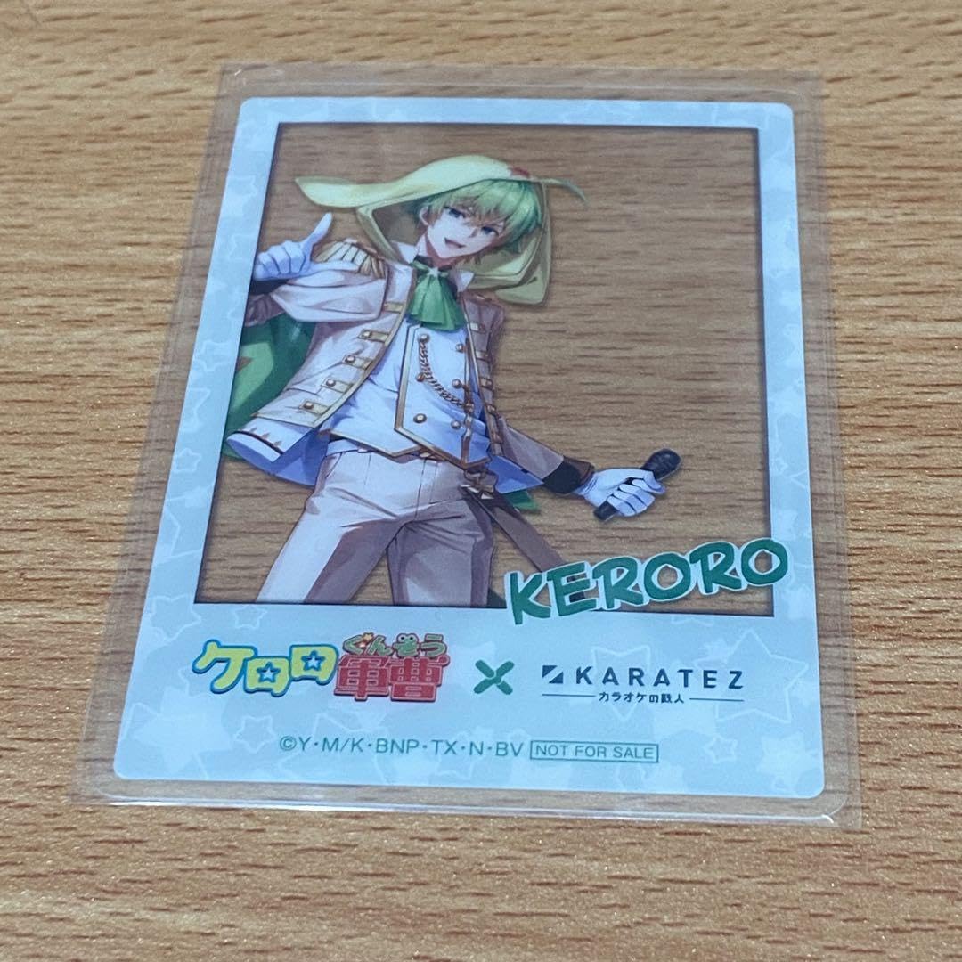 【値下げ】（バラ売り可）PassCode CD特典・カラオケの鉄人コラボカード Amazon.co.jp: ケロロ軍曹 カラオケの鉄人 コラボ 特典 チェキ風クリア