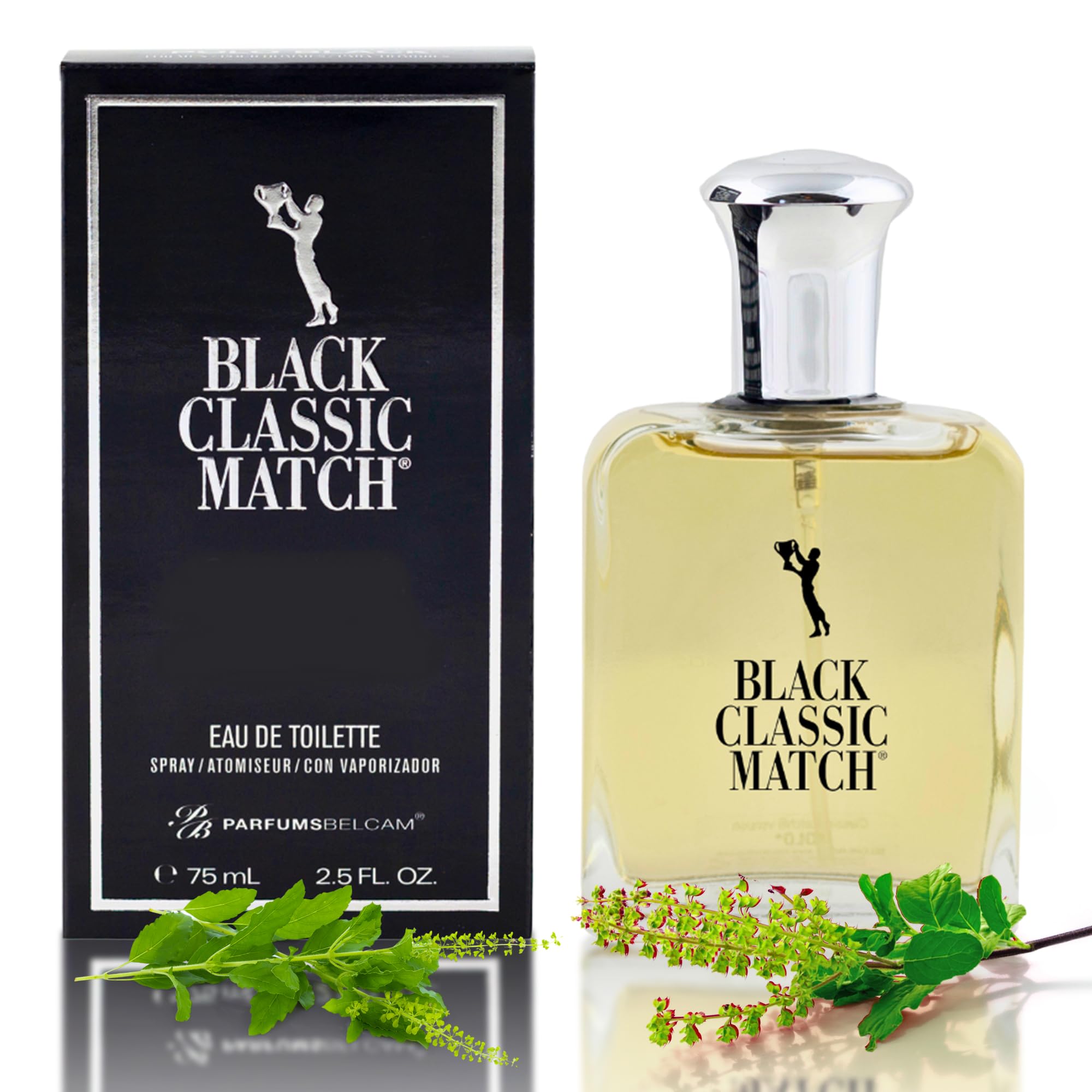 Pb Parfumsbelcam Black Classic Match Eau De Toilette Spray Men