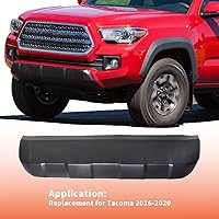 Vista 7 de Labwork Panel de cenefa de parachoques delantero inferior de repuesto negro para Toyota Tacoma TO1095205 5391104210 2016 2017 2018 2019 2020