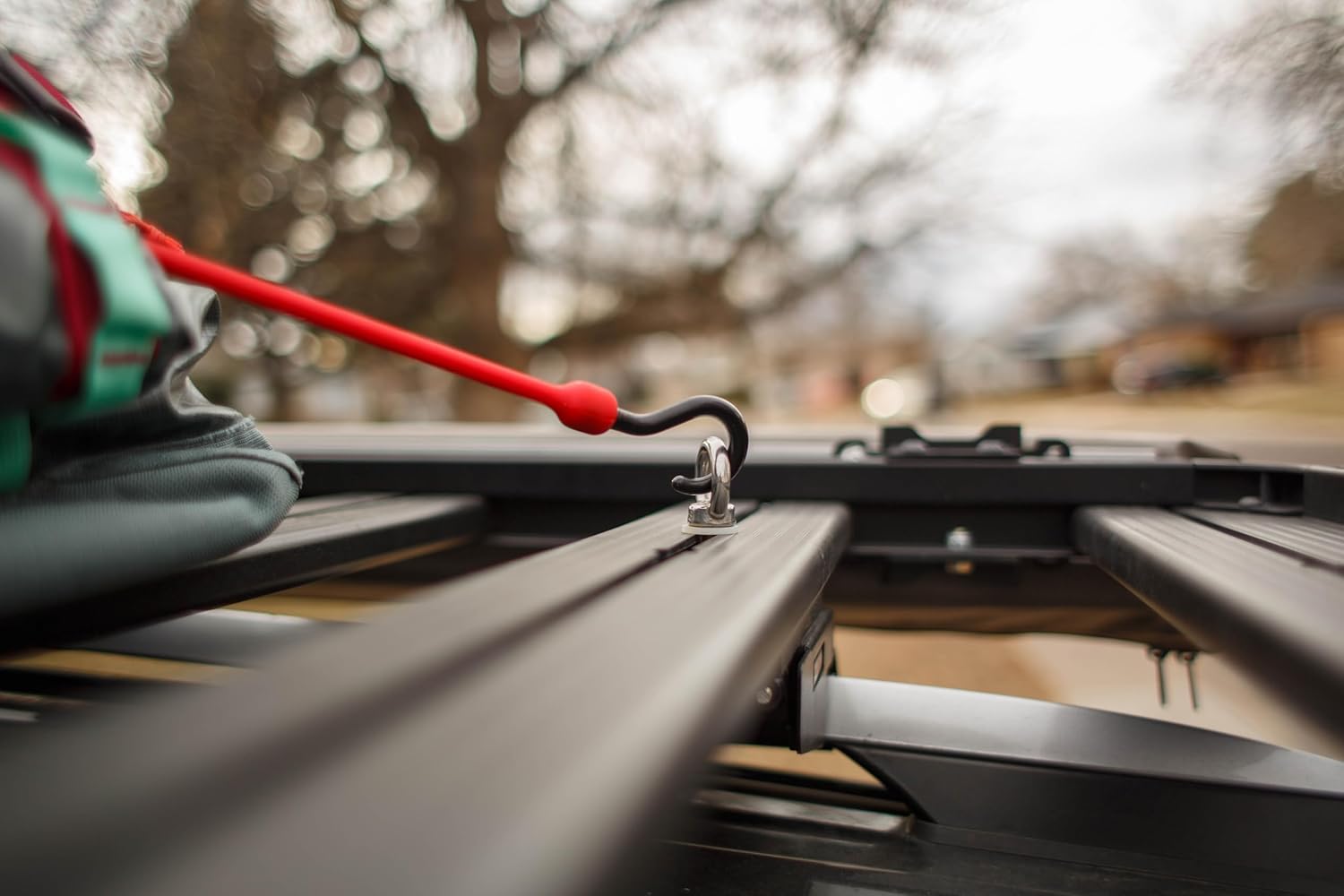 The Perfect Bungee 24 Inch Heavy Duty Polyurethane Bungee Cords, All Weather, All Temp, All Season - 4 Pack, Black - Made in The USA - Stretches Two Times Original Length