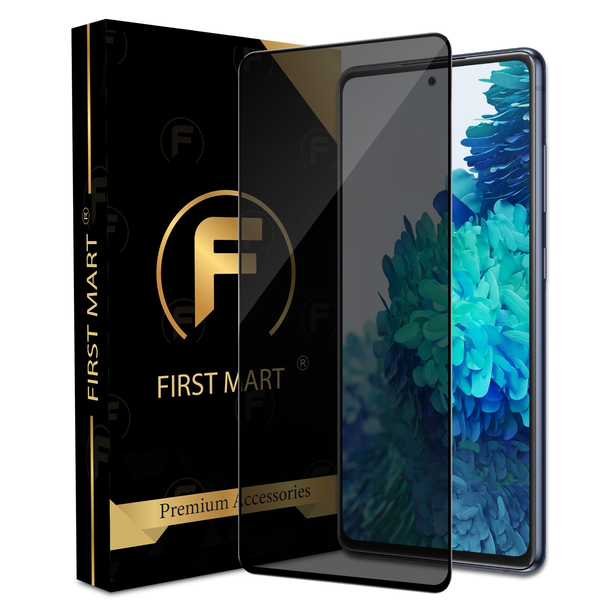 FIRST MART Edge to Edge Privacy Tempered Glass for Samsung Galaxy S20 FE 5G / M31s (6.5 Inch) Full Screen Coverage with Easy Self Installation Kit | Black (B0CYSYZM7J) Amazon Price History, Amazon Price Tracker