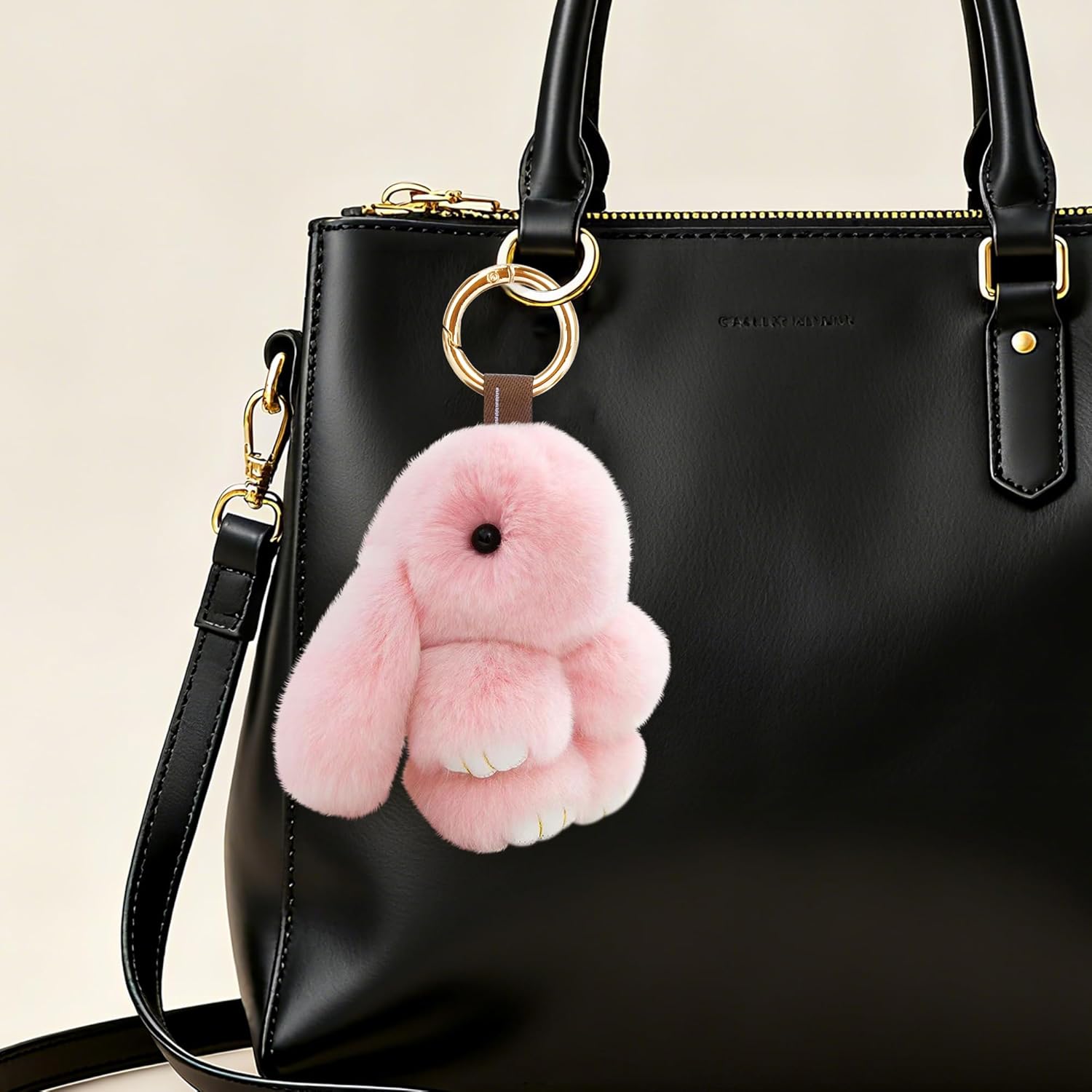 Kawaii Sleeping Doll Plush Keychain, Cute Plush Bag Charm - Image 2