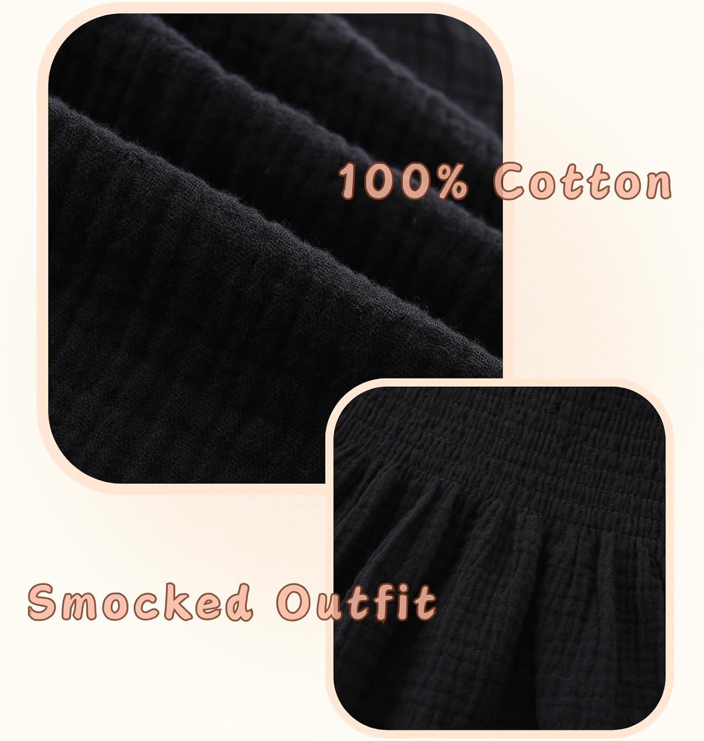 Toddler Girl Summer Clothes Solid Color Sweet Camisole Ruffle 2-Piece Infant Cotton Linen Pants Set - Image 6