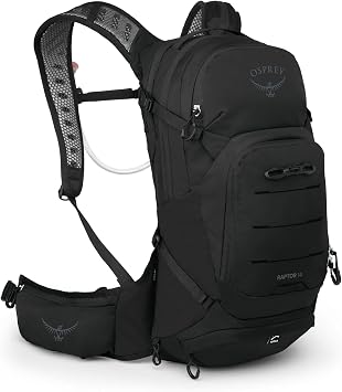 Osprey Raptor 14L Mens Mountain Biking Backpack with Hydraulics Reservoir
