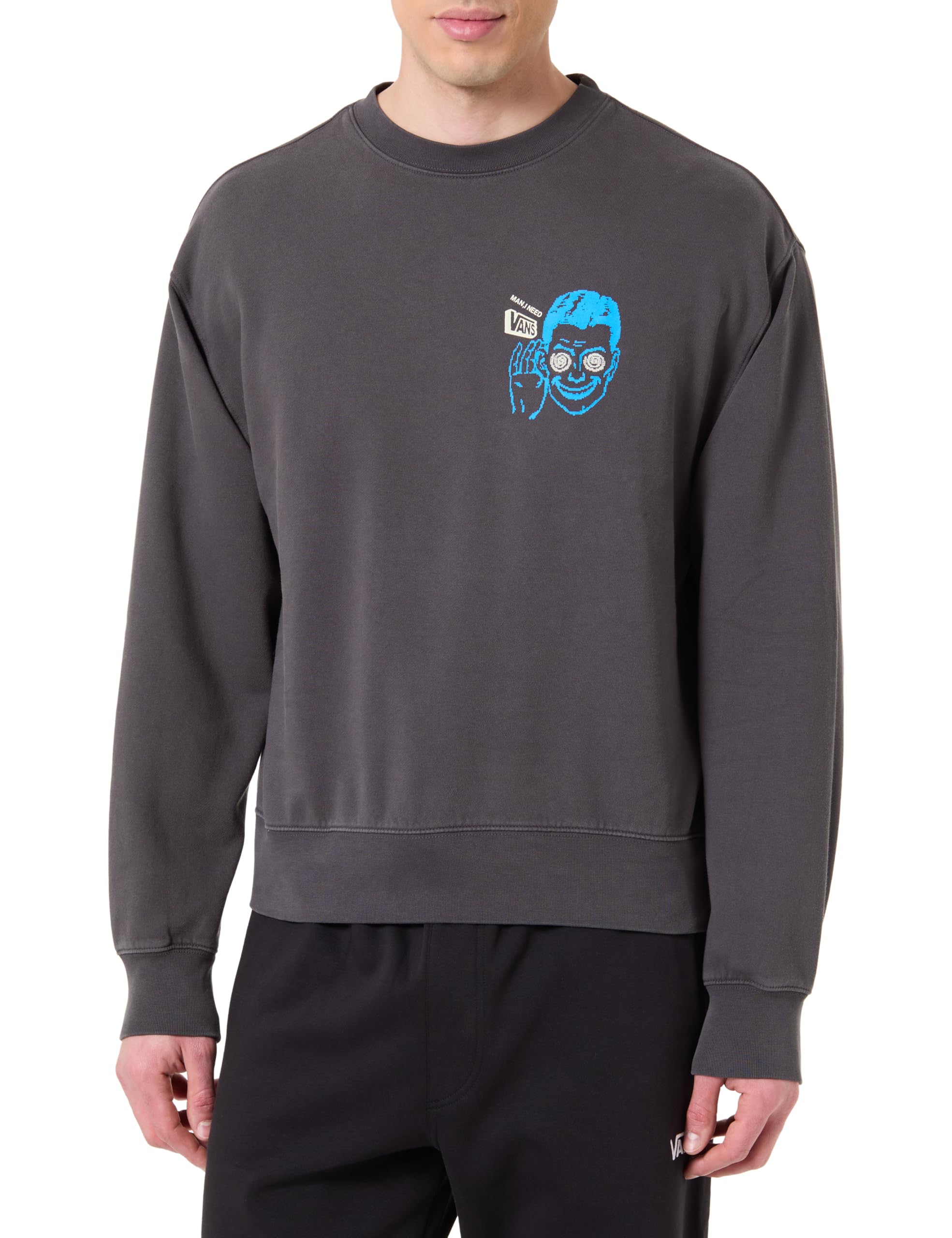 Vans Need Crew, Black, L