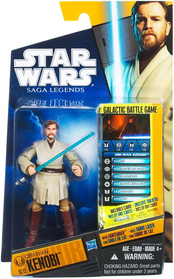 Hasbro Star Wars Saga Legends 3 3/4" OBI-Wan Kenobi Episode III Action Figure