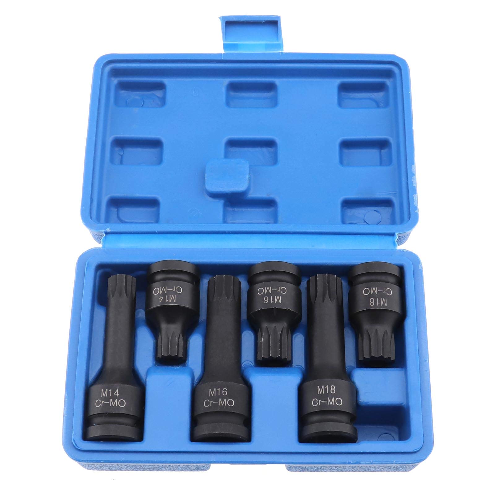 Kit de douilles triple carré M14 M16 M18 outils impact métrique à entraînement individuel