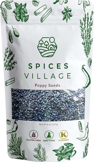 PoppySeeds Whole Poppy Seed, 8 oz