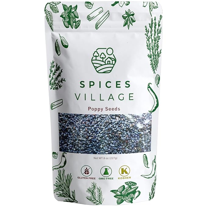 PoppySeeds, Poppy Seeds for Baking and Cooking, Whole Popy Seed,