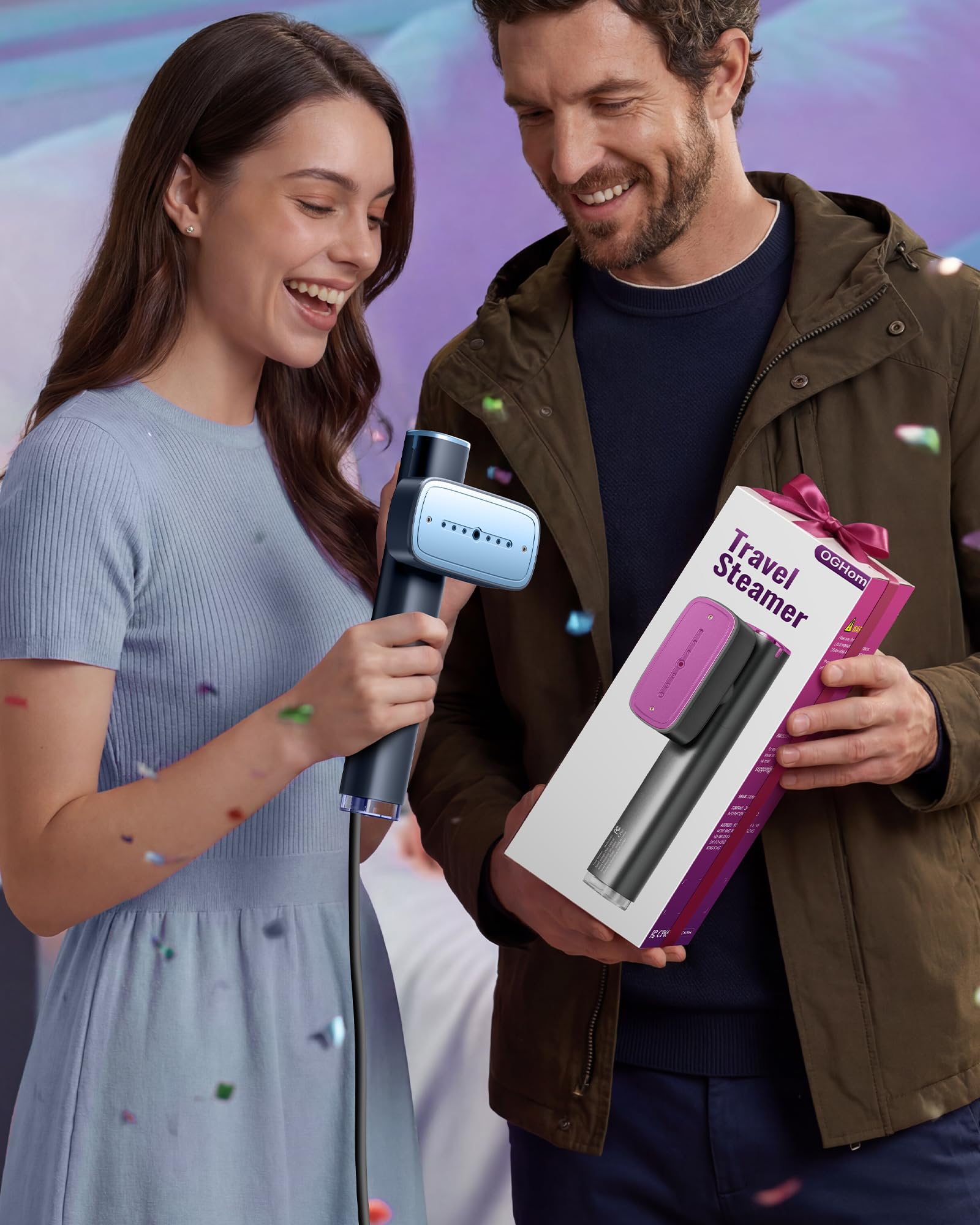 OGHom Travel Steamer - Wrinkle-Free Clothes! -8