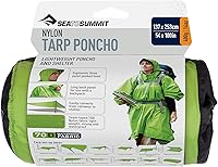 Vista 1 de Sea to Summit Nylon Tarp Poncho 4-in-1 Raincoat, Pack Cover, Groundsheet, and Shelter