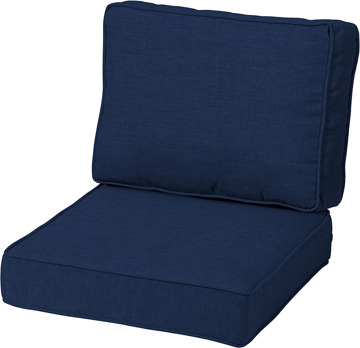 NAMAN Arts ProFoam Performance Outdoor Deep Seating Cushion Set (Blue)-image-11